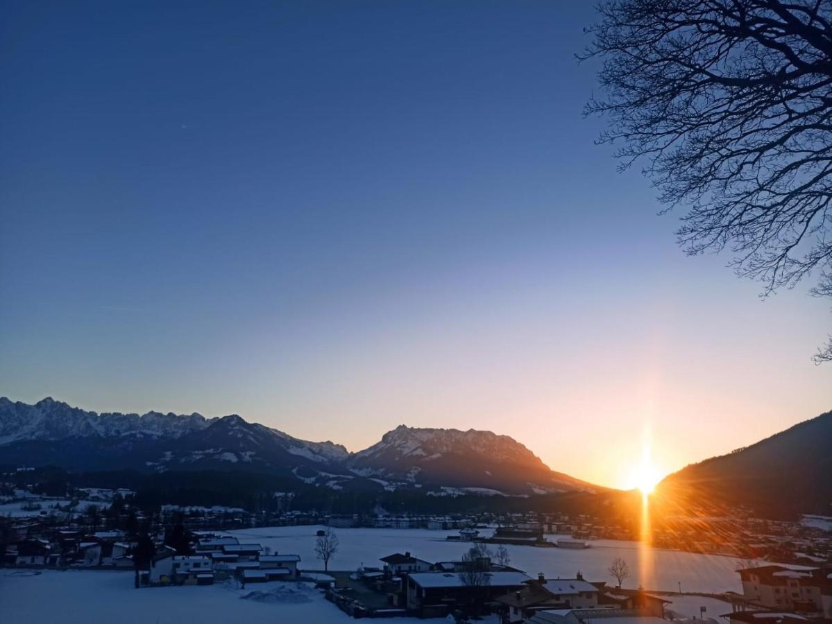 Haus Sonnenwinkl Lägenhet Kössen Exteriör bild